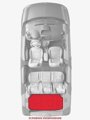 ЭВА коврики «Queen Lux» багажник для Nissan Langley